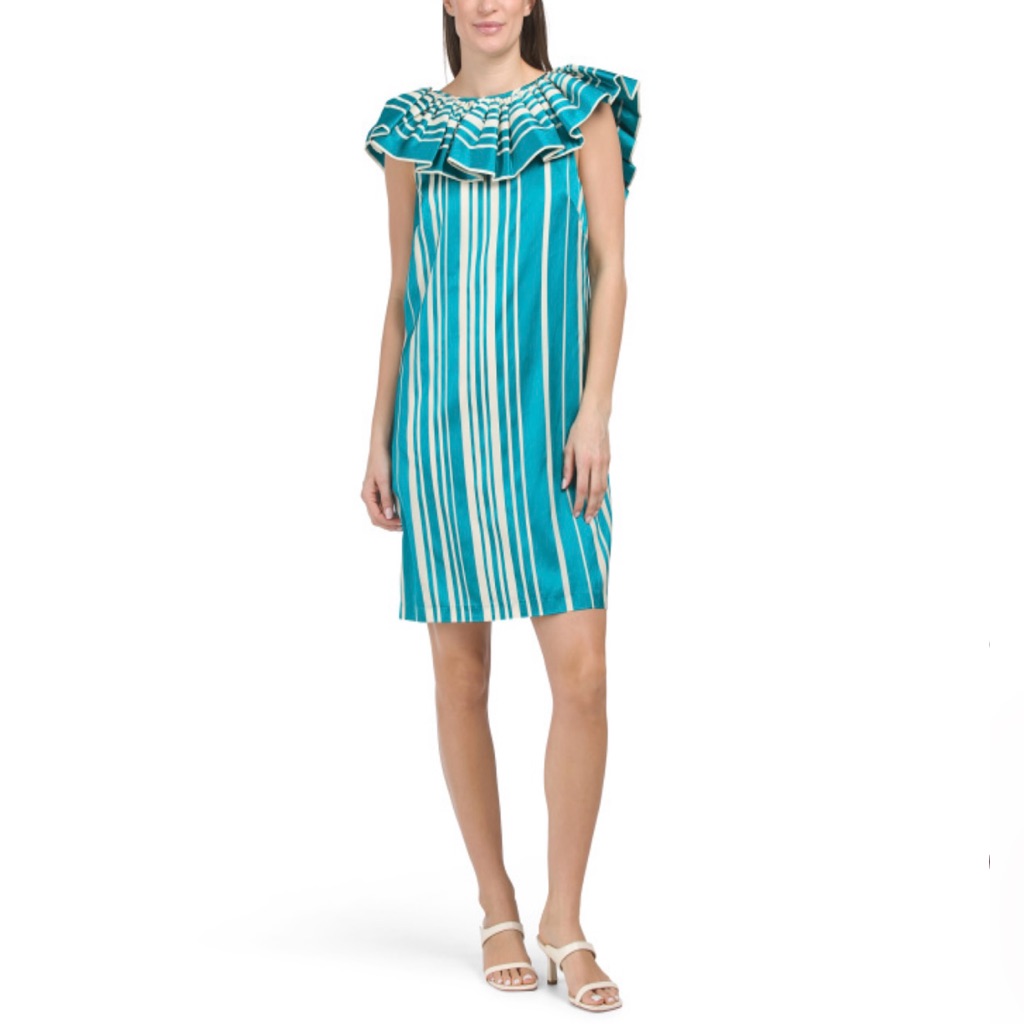 Trina Turk Women’s Happy Dress Tile Blue
